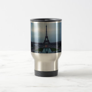 Taza De Viaje Amanecer de la torre Eiffel @