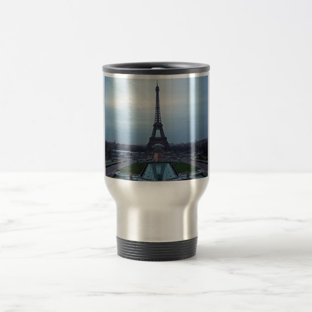 Taza De Viaje Amanecer de la torre Eiffel @ (Centro)