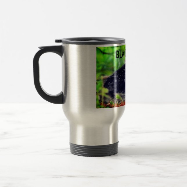 Taza De Viaje Amanecer del venado negro dulce (Izquierda)