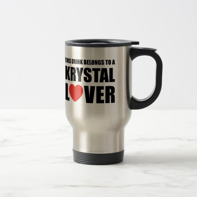 Taza De Viaje Amante de Krystal (Derecha)