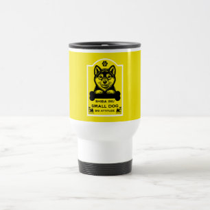 Taza De Viaje Amante Divertido de Perros Shiba Inu