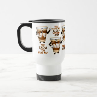 Taza De Viaje Amante divertido del café