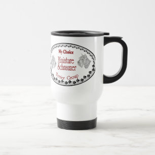 Taza De Viaje Amantes de Schnauzer en miniatura