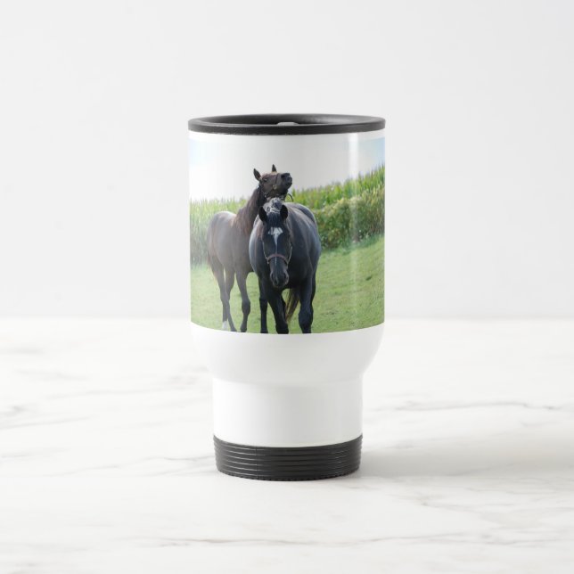 Taza De Viaje Amantes del caballo (Centro)