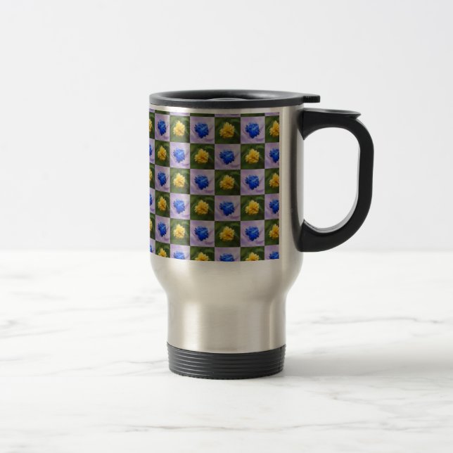 Taza De Viaje amarillo o azul (Derecha)