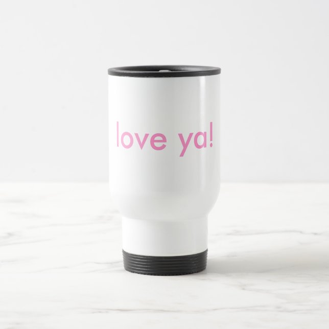 Taza De Viaje ¡Ame le y el café! (Centro)