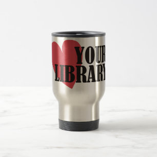 Taza De Viaje Ame su biblioteca