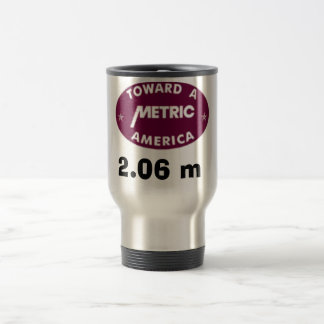 Taza De Viaje América métrica, 2,06 m