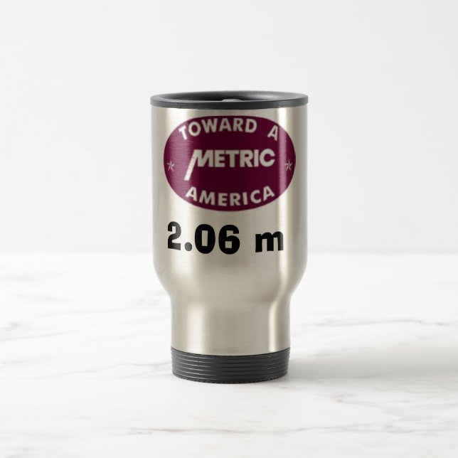 Taza De Viaje América métrica, 2,06 m (Centro)