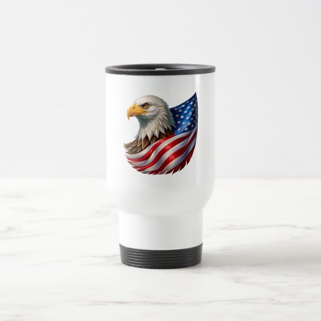Taza de viaje American Eagle (Centro)