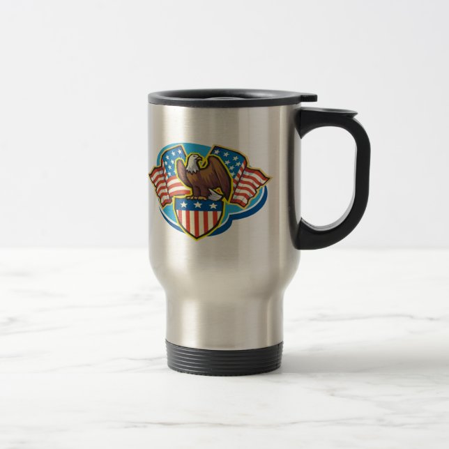 Taza De Viaje American Eagle Travel Mug (Derecha)