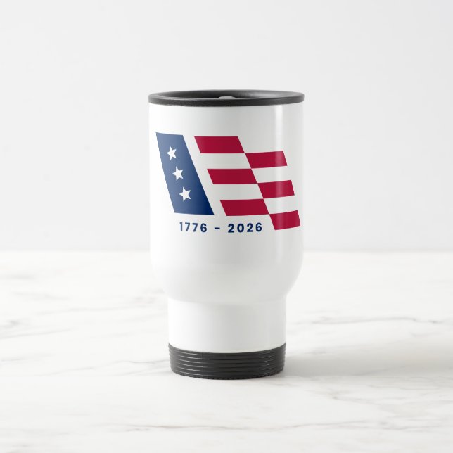 Taza De Viaje American Flag Icon (Centro)