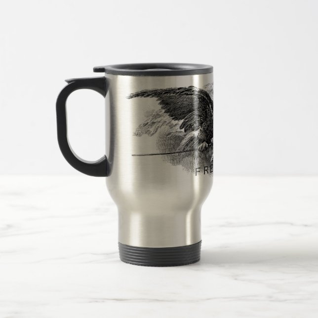 Taza De Viaje American FREEDOM Coffee Mug (Izquierda)