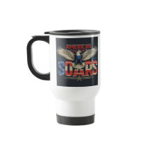 "American Spirit Soars" Traje Café Mug.