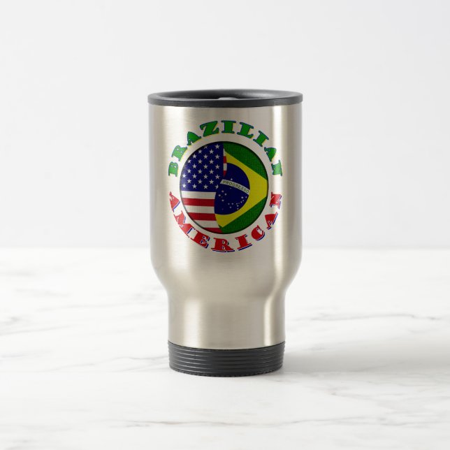 Taza De Viaje americano brasileño (Centro)