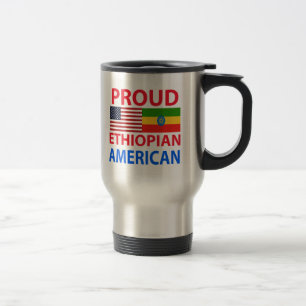 Taza De Viaje Americano etíope orgulloso