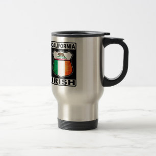 Taza De Viaje Americano irlandés de California