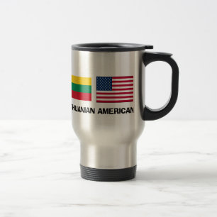 Taza De Viaje Americano lituano