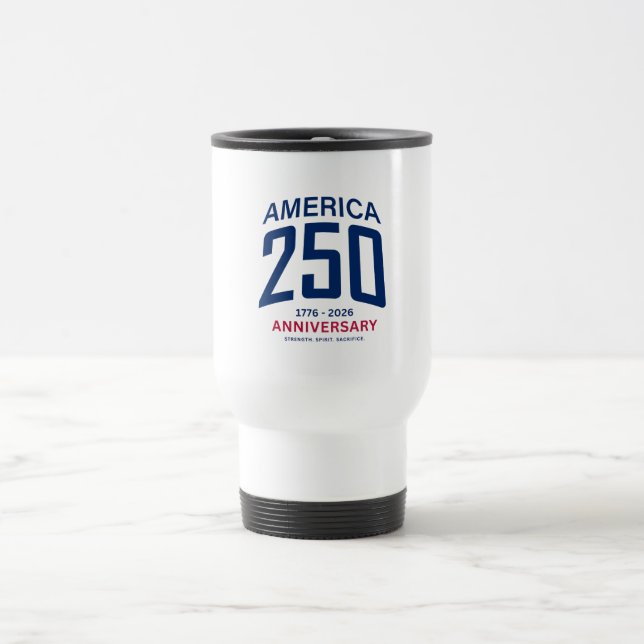 Taza De Viaje America's 250th Anniversary (Centro)