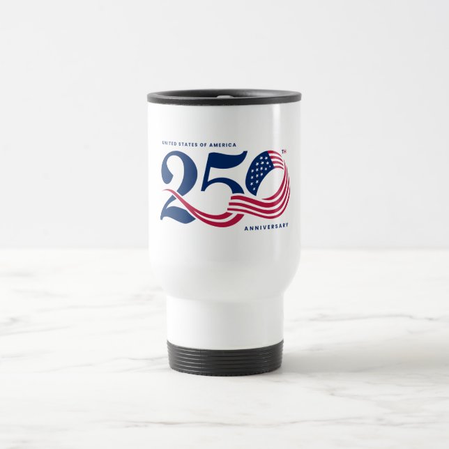 Taza De Viaje America's 250th Anniversary (Centro)