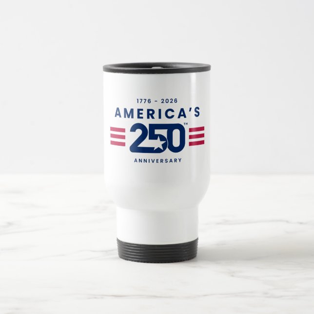 Taza De Viaje America's 250th Anniversary (Centro)