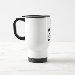 Taza de viaje - Amigo de aventuras del mono caótic