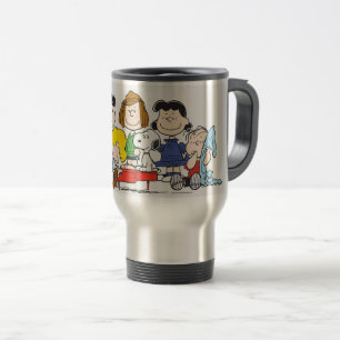 Taza De Viaje Amigos De Peanuts En Una Bomba De Viajes De Fila 2