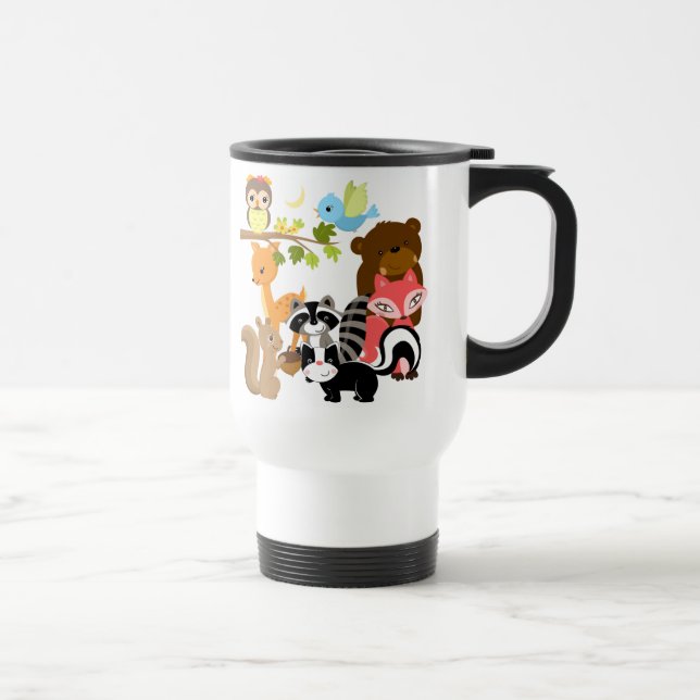 Taza De Viaje Amigos del bosque (Derecha)