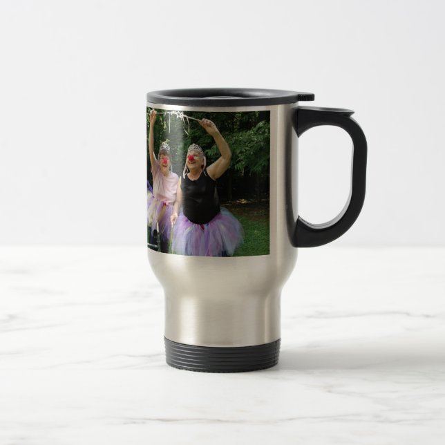 Taza De Viaje Amigos + Tutúes = tiempos de la diversión (Derecha)