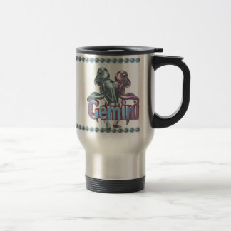 Taza De Viaje Amistad de la astrología de los géminis de Valxart