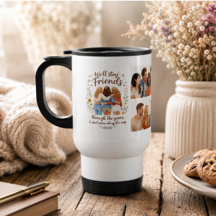 Taza De Viaje Amistad: seguiremos siendo amigos a través de los