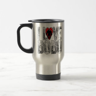 Taza De Viaje Amo a Bobo