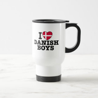 Taza De Viaje Amo a los chicos daneses
