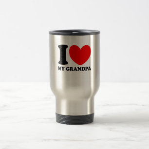 Taza De Viaje Amo a mi abuelo
