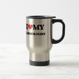 Taza De Viaje Amo a mi cardiólogo