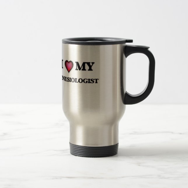 Taza De Viaje Amo a mi Kinesiologist (Derecha)