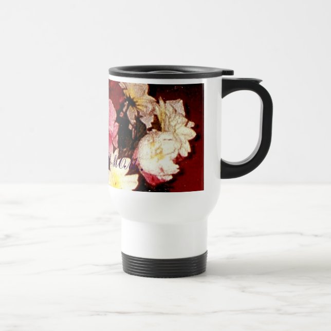 Taza De Viaje "Amo a mi mamá" (Derecha)