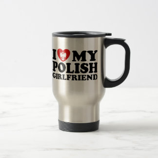 Taza De Viaje Amo a mi novia polaca