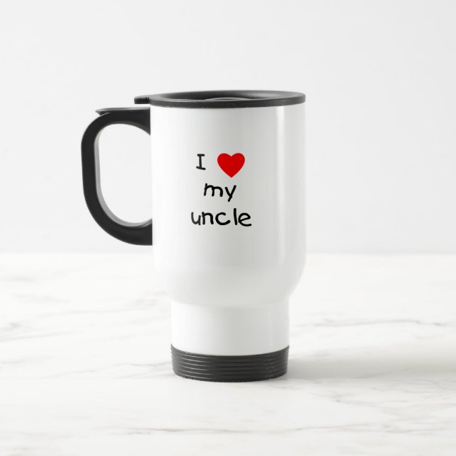 Taza De Viaje Amo a mi tío (Izquierda)