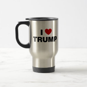 Taza De Viaje Amo a Trump