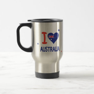 Taza De Viaje "AMO AUSTRALIA" Australia día el 26 de enero