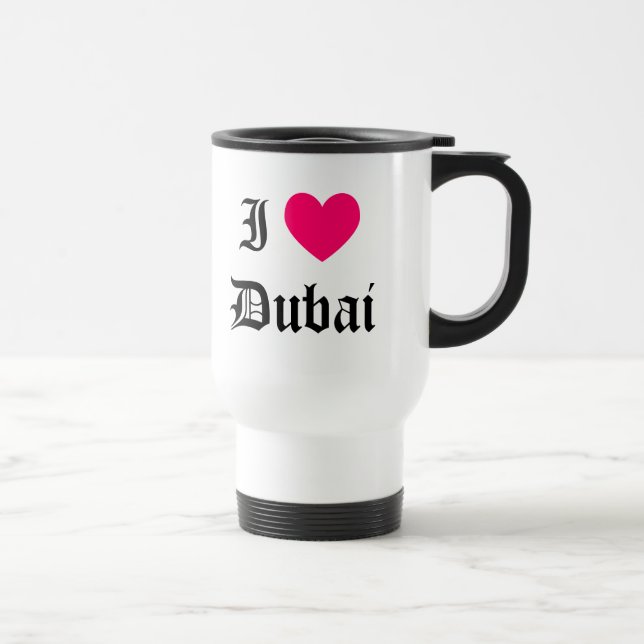 Taza De Viaje Amo Dubai (Derecha)