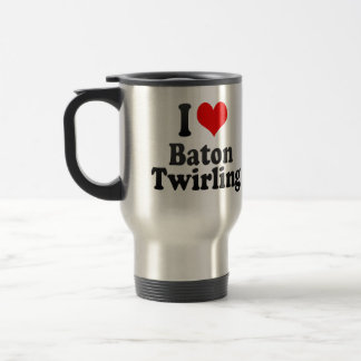 Taza De Viaje Amo el bastón que gira