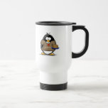 Taza De Viaje Amo el pingüino de los Latkes<br><div class="desc">Un pingüino del día de fiesta de la diversión apenas para el Jánuca. Muestre apagado su alcohol del día de fiesta con este pingüino cariñoso del latke lindo.</div>