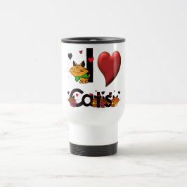 Taza De Viaje Amo gatos