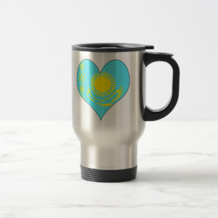 Taza De Viaje Amo Kazajistán