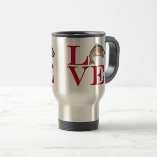 Taza De Viaje Amo la trucha