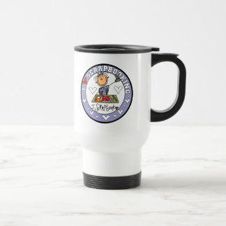 Taza De Viaje Amo las camisetas y los regalos de Scrapbooking