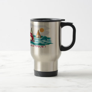 Taza De Viaje ¡Amo las velas! Taza del viaje
