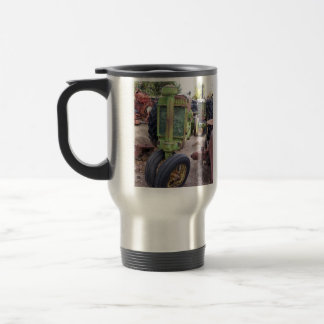 Taza De Viaje Amo los tractores verdes viejos